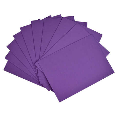 Фоамиран А4, ФИОЛЕТОВЫЙ (размер 210х297 мм, 10 лист/-ов, 1 цвет/-ов флат-листы из ЭВА толщиной 2 мм)