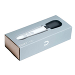 Серебристый мини вибратор-wand 16см Doxy Go Wand Mini Massaging Vibrator
