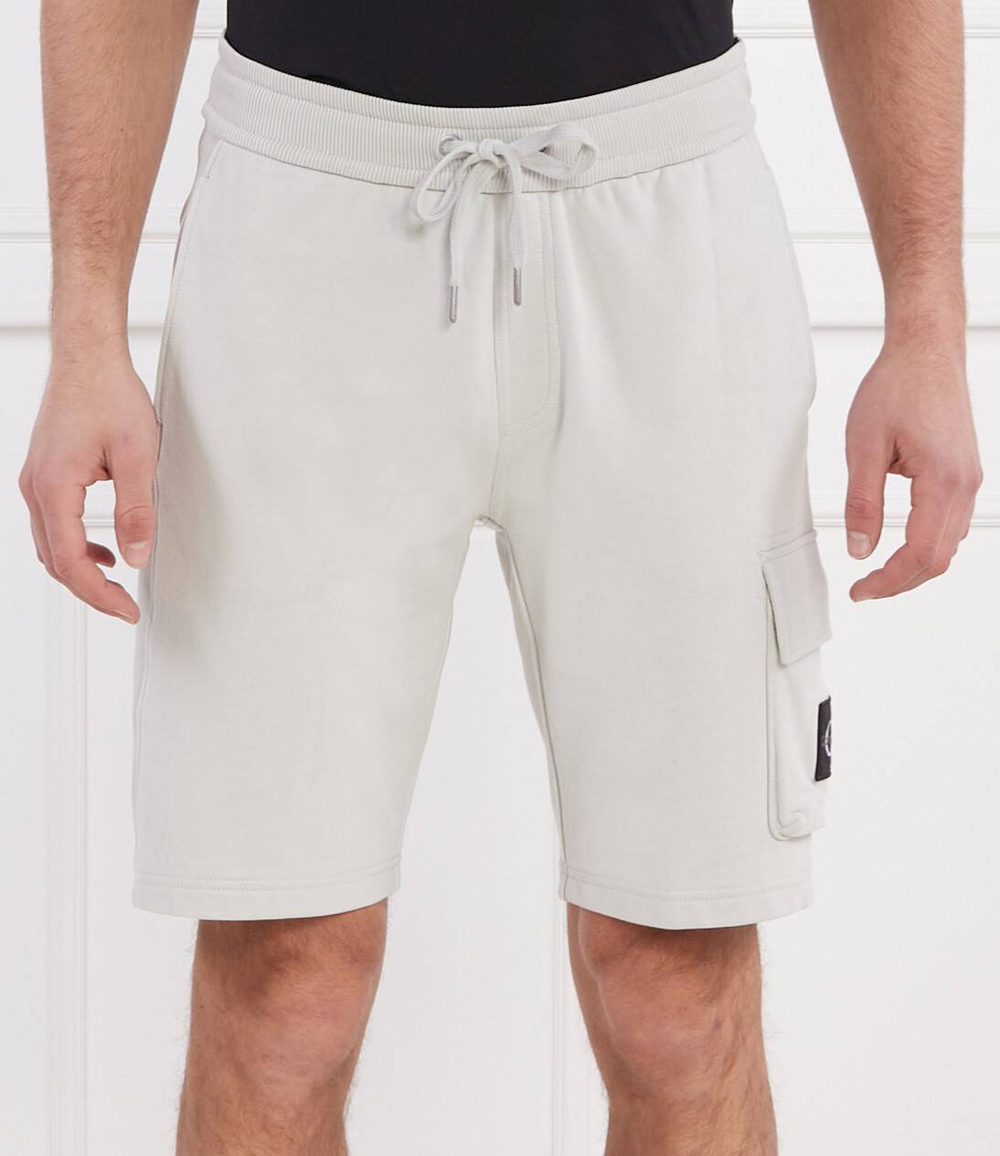 Шорты CALVIN KLEIN JEANS - бежевый(J30J325132)