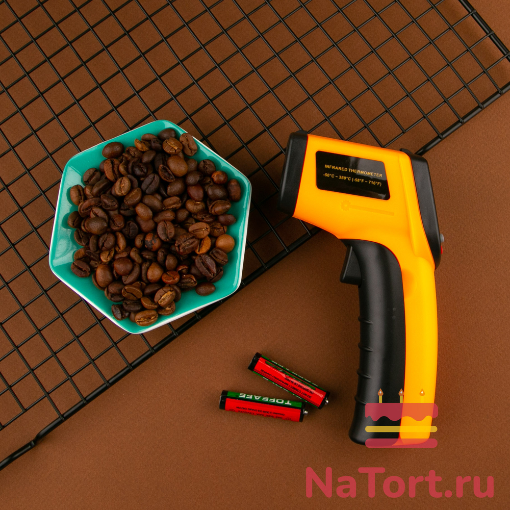 Цифровой инфракрасный пирометр, лазерный