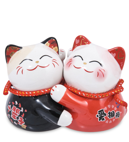 Lucky Cats KT-26 Копилка «Пара котов»