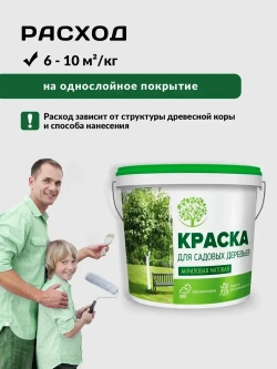 PANORAMA Краска для Садовых деревьев акриловая 1,2 кг