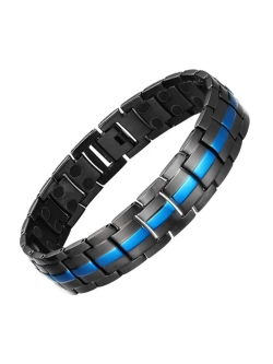 Магнитный браслет из титана с ионами германия