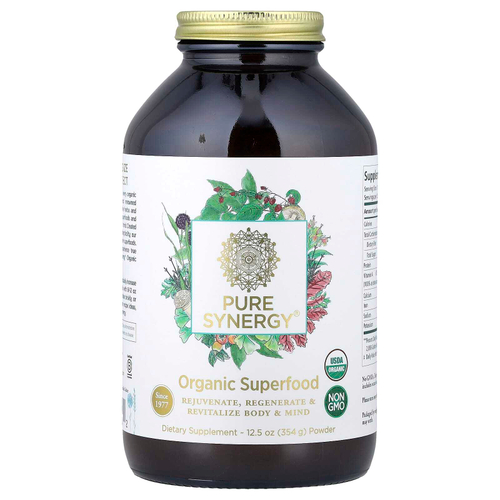Pure Synergy, органический порошок из суперфудов, 354 г (12,5 унции)
