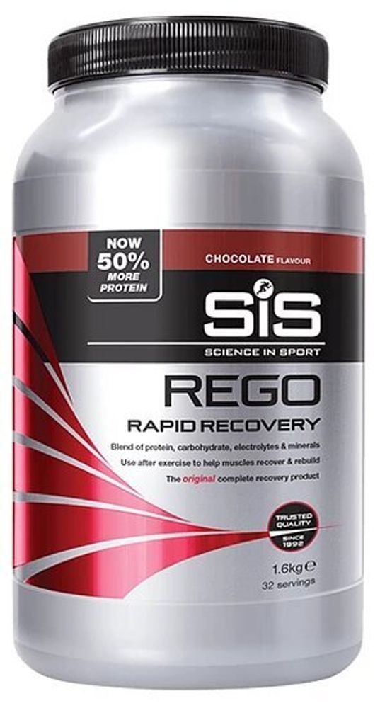 Напиток посттренировочный углеводно-белковый Science in Sport REGO Rapid Recovery 1.6 кг, Шоколад