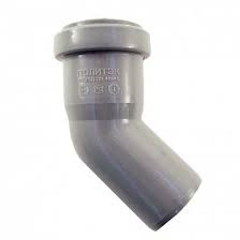 Отвод 40/45°, серый 111120