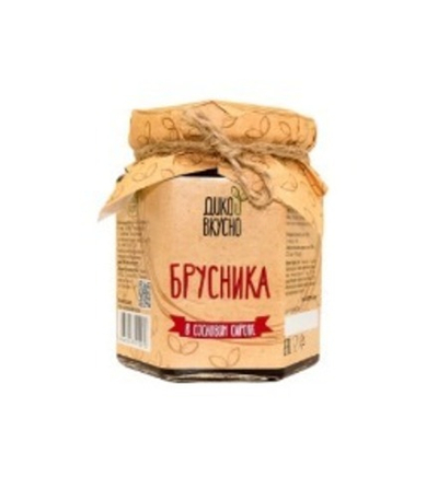 Варенье брусника в сосновом сиропе