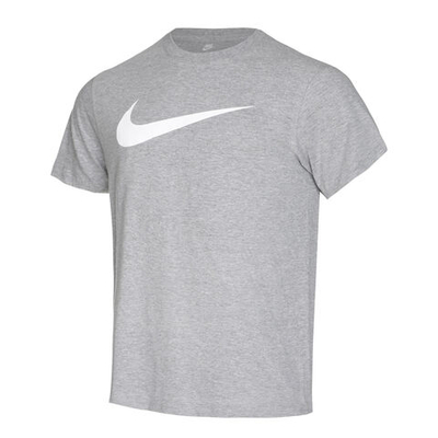 Мужское теннисное поло Nike Icon Swoosh T-Shirt Men - Lightgrey, White