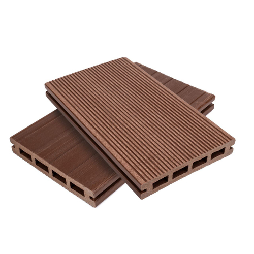 Террасная доска NanoWood "Lite" Вельвет (Шоколад) (140х20х4000мм)