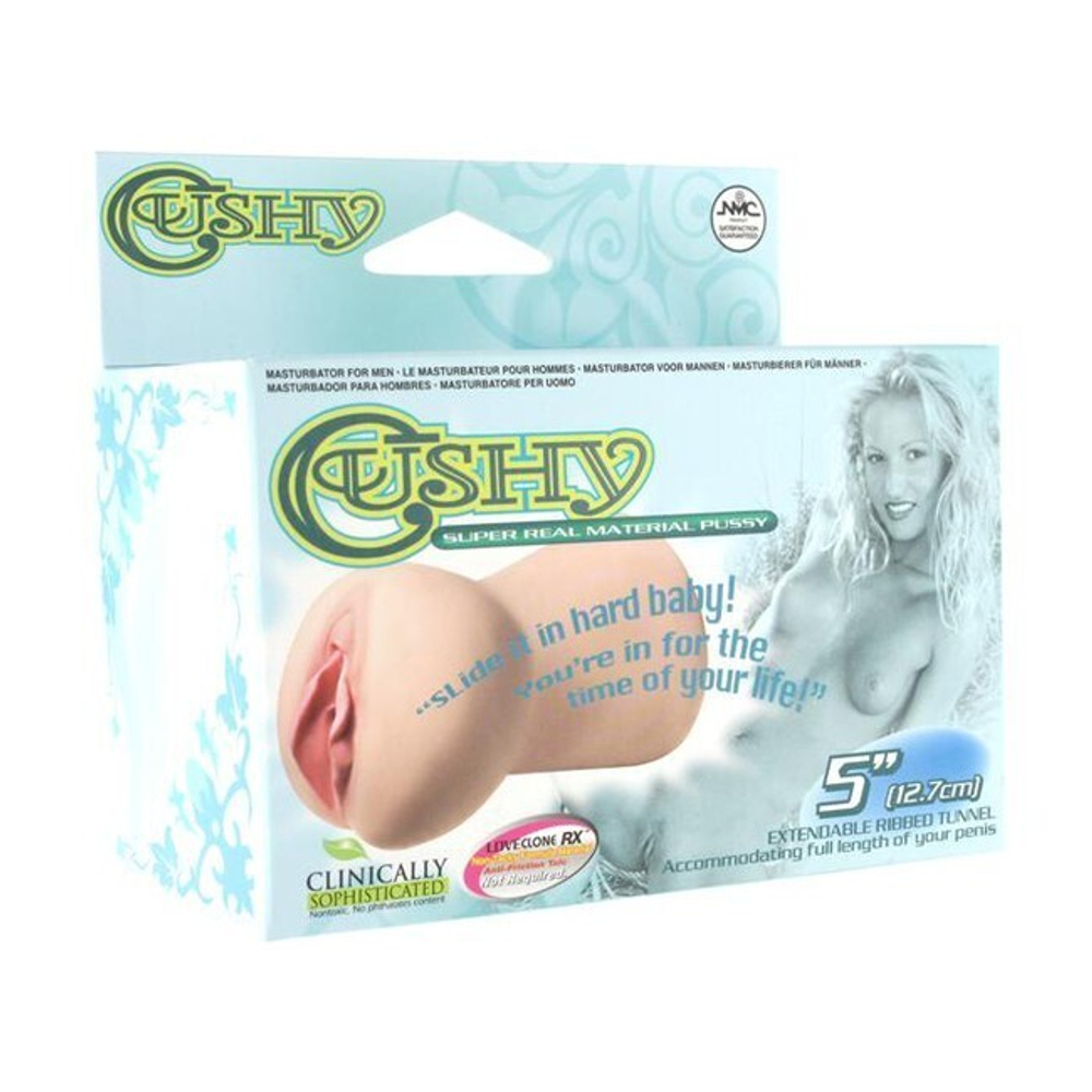 Мастурбатор Cushy 5" Super Real Material Pussy (Цвет: телесный)