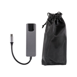 AOpen ACU435M Адаптер USB 3.1 Type-Cm -&gt;HDMI A(m) 4K@30Hz, RJ45, 2XUSB3.0, PD, iOpen