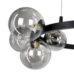 Подвесной светильник Mirastyle XL-21003/15 BK+LSG