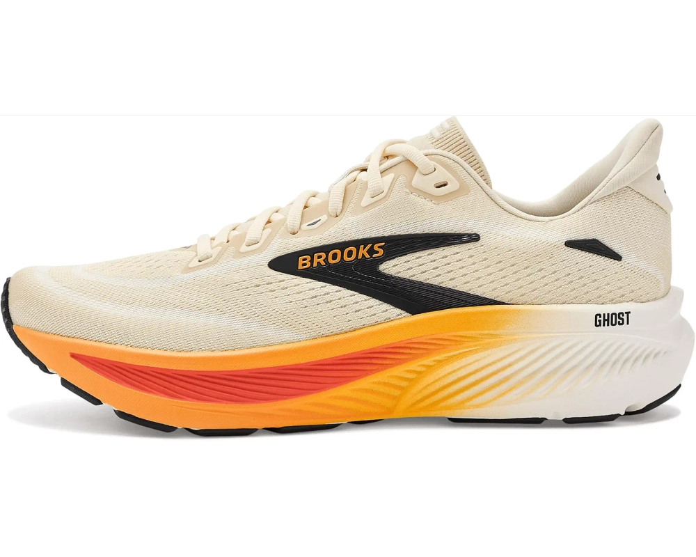 Кроссовки для бега Brooks Ghost 18 - Rutabaga/Tigerlily/Orange