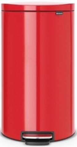 Ведро Brabantia FlatBack 30л пламенно-красное