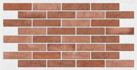 Декоративная панель ПВХ Кирпич терракот 485*960
