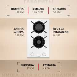 Газовая панель Hansa BHKW310300