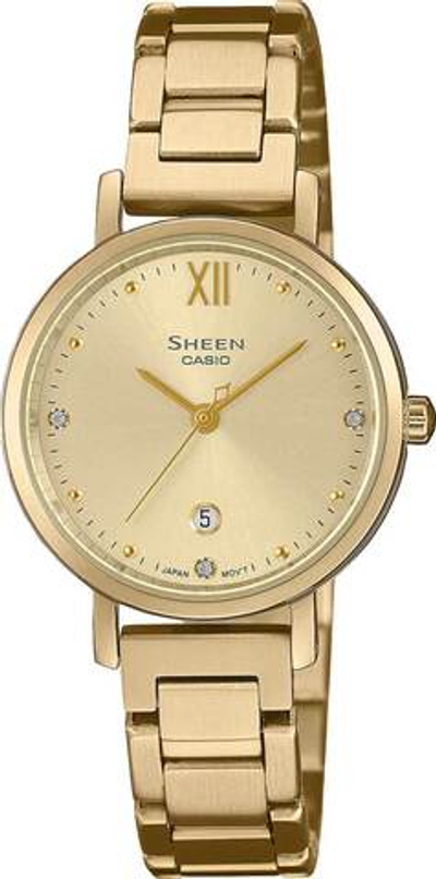 Японские наручные часы Casio Sheen SHE-4540G-9A