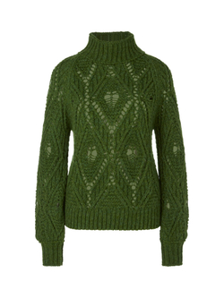 Свитер с шерстью альпака (Knitted in Germany)
