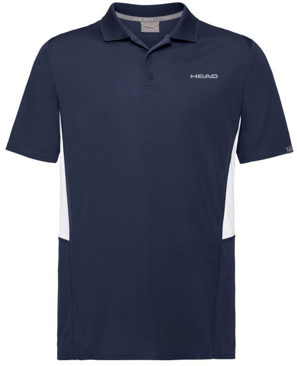 Мужское теннисное поло Head Club Tech Polo Shirt M - dark blue