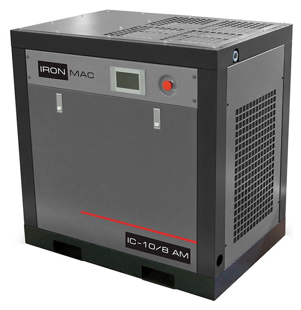 Винтовой компрессор ironmac ic 60/13 vsd с частотным преобразователем