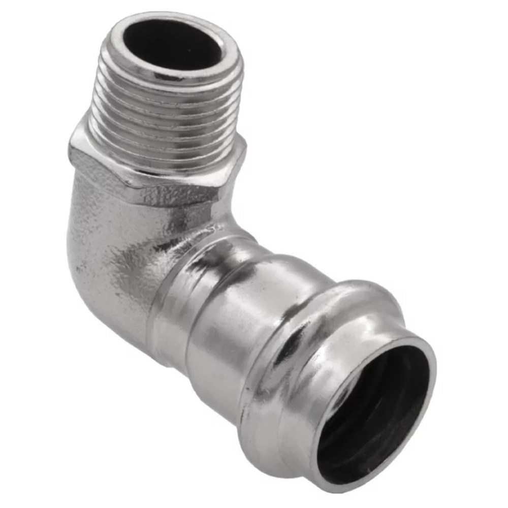 Уголок VIEIR 90 град. нар.р. 15×1/2" VER-PRO (80/5)