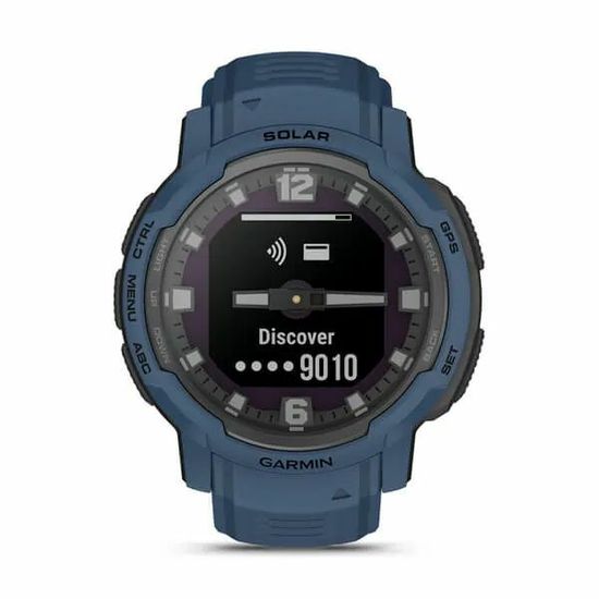 Часы Garmin Instinct Crossover Solar, Tidal Blue 010-02730-02