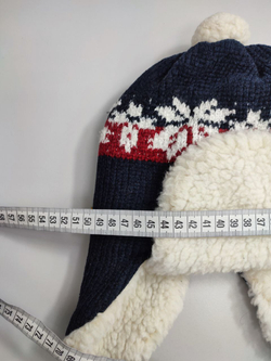 Шапка вязаная зимняя