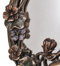 Veronese WS-1467 Настенное зеркало «Девушка» в стиле модерн