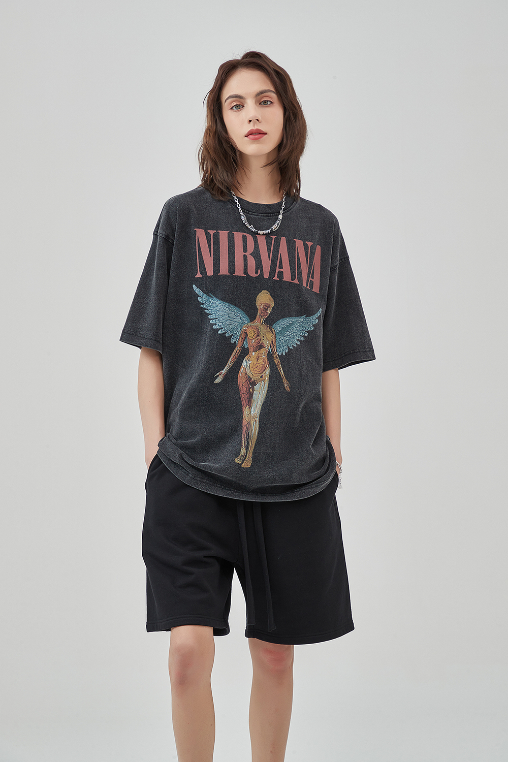 Футболка Off Street принт Nirvana