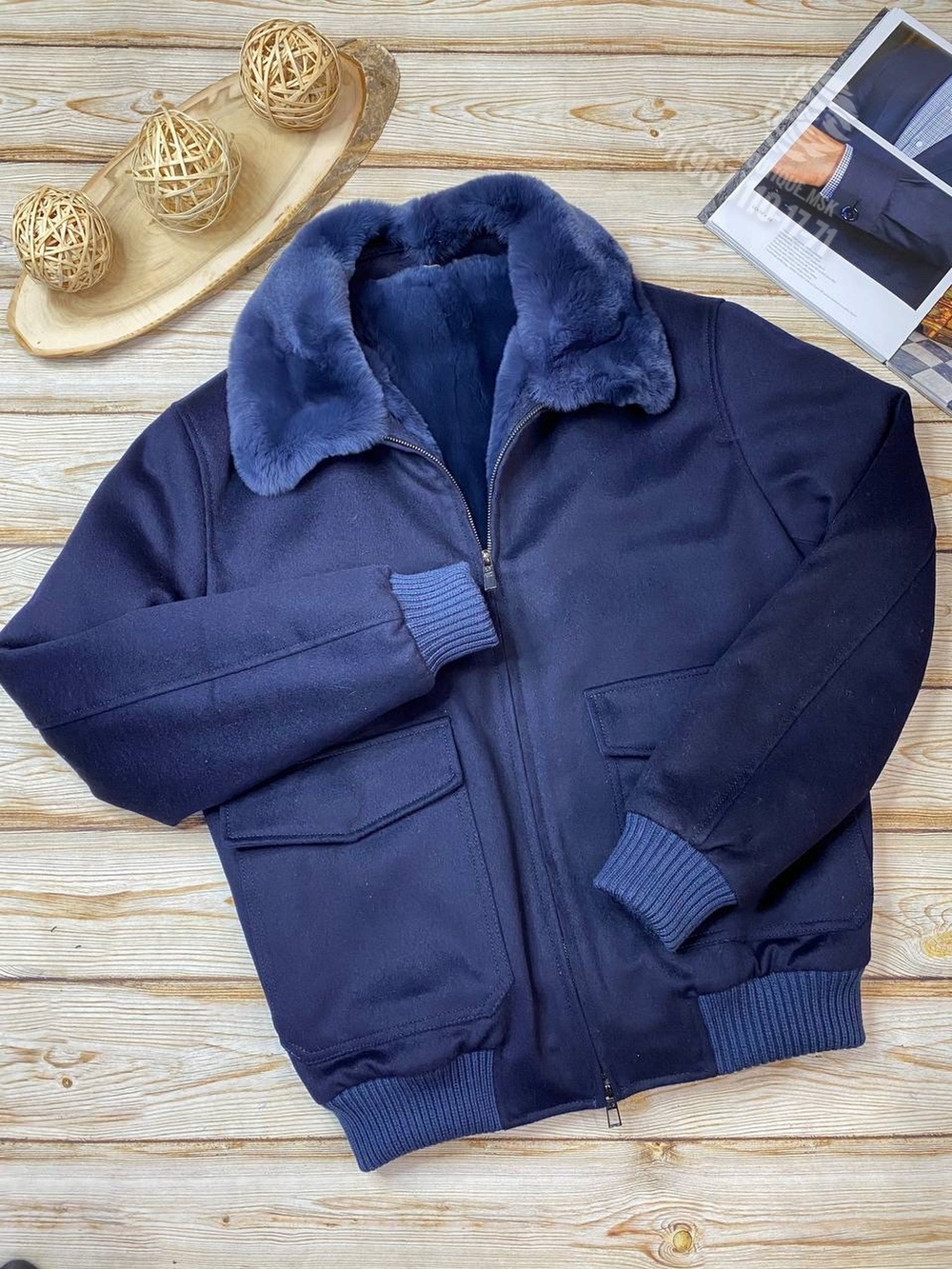 Куртка Loro Piana с мехом внутри