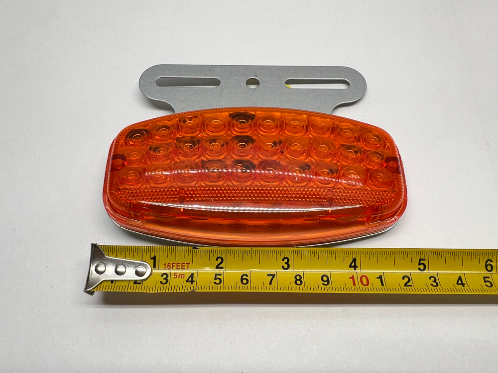 24V / Боковые Светодиодные габаритные фонари, 24 вольта, оранжевый, КристалБим, №8002 (за 1 шт.) -