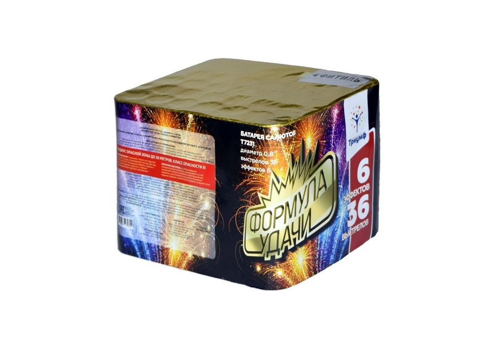 Салют «Формула удачи» (0,8» х 36) 1/12