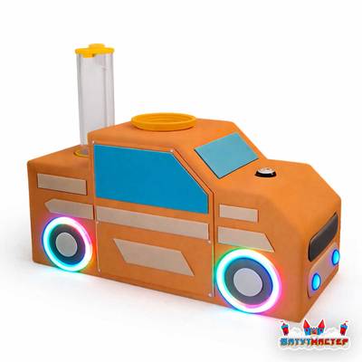 Воздушный фонтан «Машинка» с подсветкой, 120×60×120 см