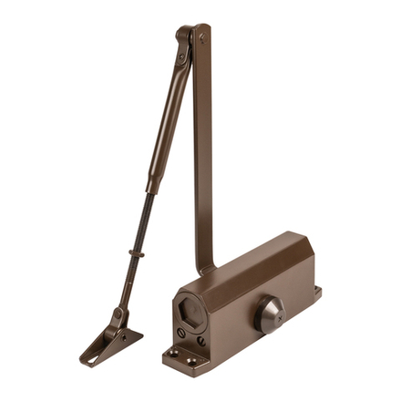 Доводчик дверной DCTR50-100 (TDR-100) 50-100кг BR коричневый