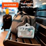 Дорожный набор флаконов в косметичке, 10 флаконов (3х60 мл / 5х50 мл / 2х10 мл), DASWERK, 609303