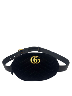 Сумка Gucci GG Marmont Belt Bag Matelasse Velvet