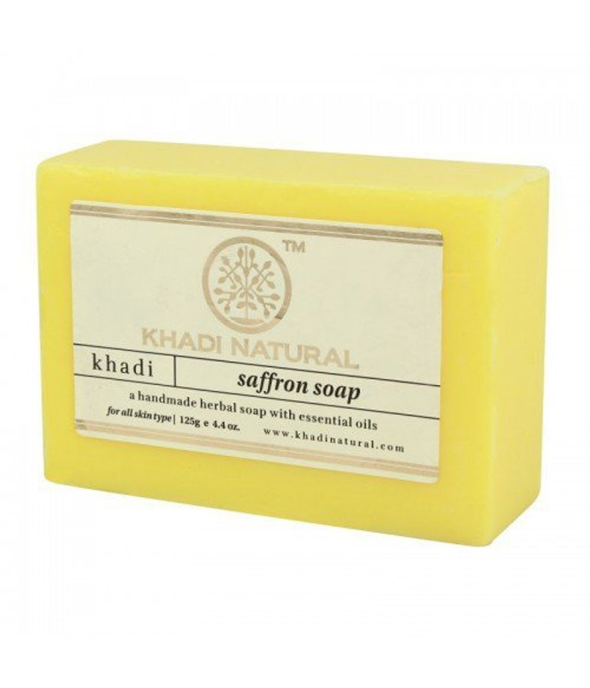 Мыло Khadi Natural Шафран Saffron Soap 125 г