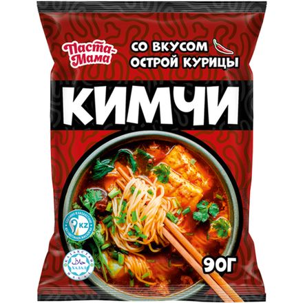 Кимчи Паста-Мама острая курица 90г