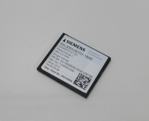 SIEMENS 6SL3054-0EF01-1BA0