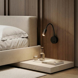 200247 Бра OMEGA LED 3W 155LM G ЧЕРНЫЙ 4000K