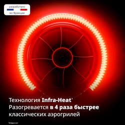 Аэрогриль Tefal Easy Fry Infrared EY832HE0