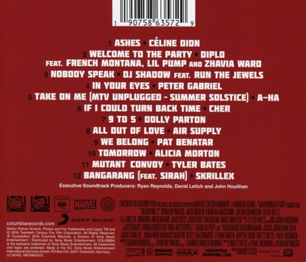 Soundtrack / Deadpool 2 (CD)