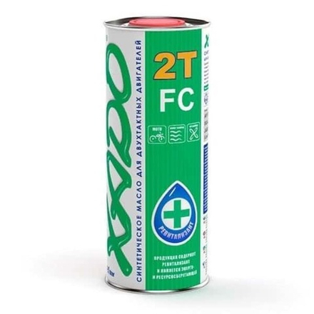 Моторное масло XADO 2T FC 1л двухтактактное