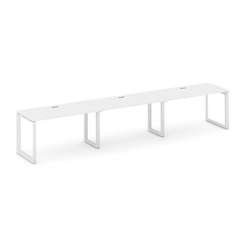 Style Project Рабочая станция односторонняя SN-59O.ORS-053 Белый/Металл Белый/Белый Заглушка 4140*80