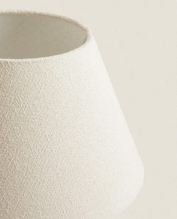 Zara Home Настольная лампа, цвет экрю, 27 см