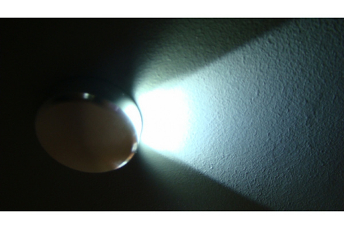 FL55YJ-R СW LED свет. круглый, встр. в стену 1*1W