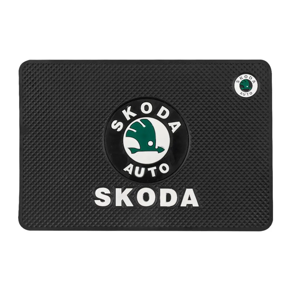 Коврик нескользящий д/панели Medium SKODA (20*13,5см) KING Medium