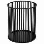 Органайзер стаканчик для косметики и мелочей MONTE VITA, металлический, 100х80 мм, черный, 272485