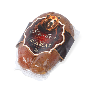 Колбаса из медведя сырокопченая