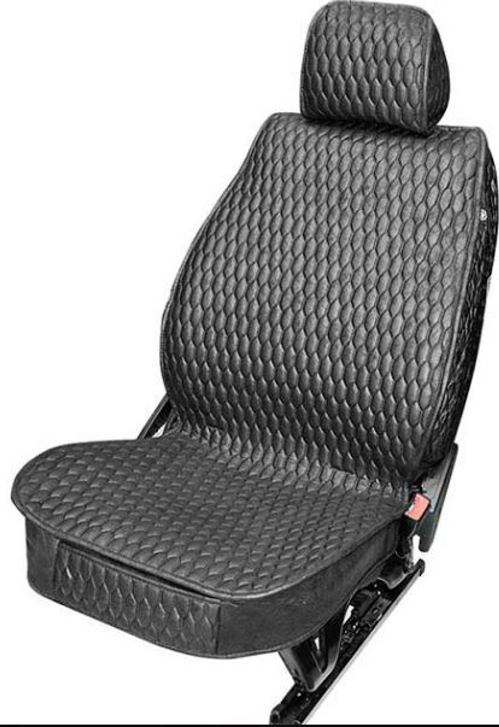 Накидки сидений ПОЛНЫЙ Coolpart MAXIMAL LUX (кт) - N-05-BLBL (Эфф мокрой кожи) черный/ шов черный